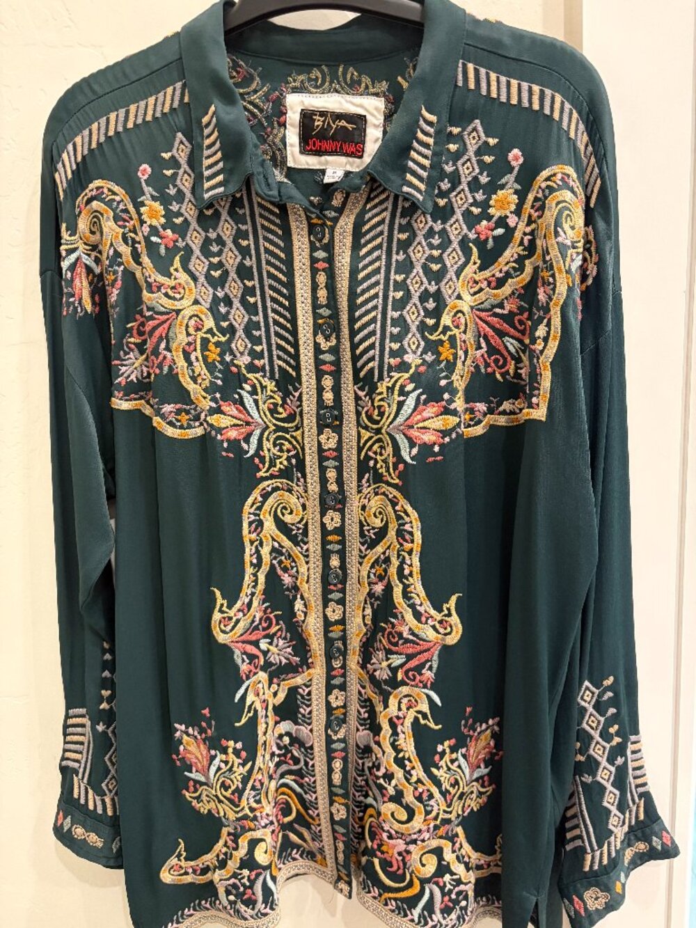 Johnny Was Medium Blouse